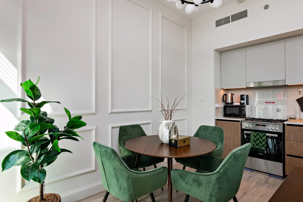 Апартаменты Уютные 1br в Creek Harbour
