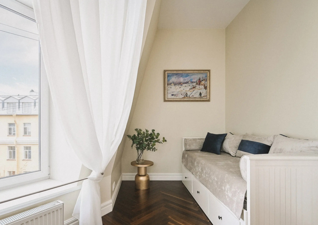Апартаменты Minin Apartments Мансарда с террасой и видом на Невский 170 кв.м.