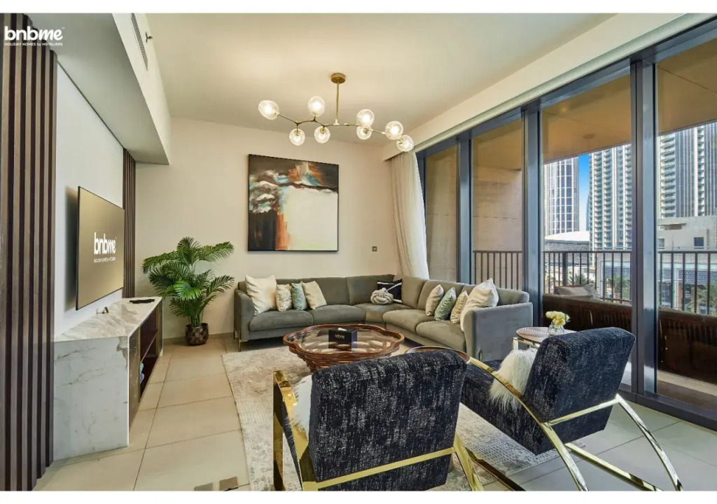 Апартаменты Duplex w/ large outdoors patio on Pool level@BurjK-209