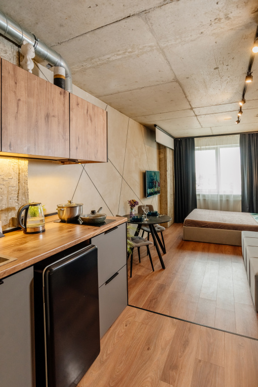 Квартира Loft Studio 25 этаж с дизайнерским ремонтом на 4 гостя