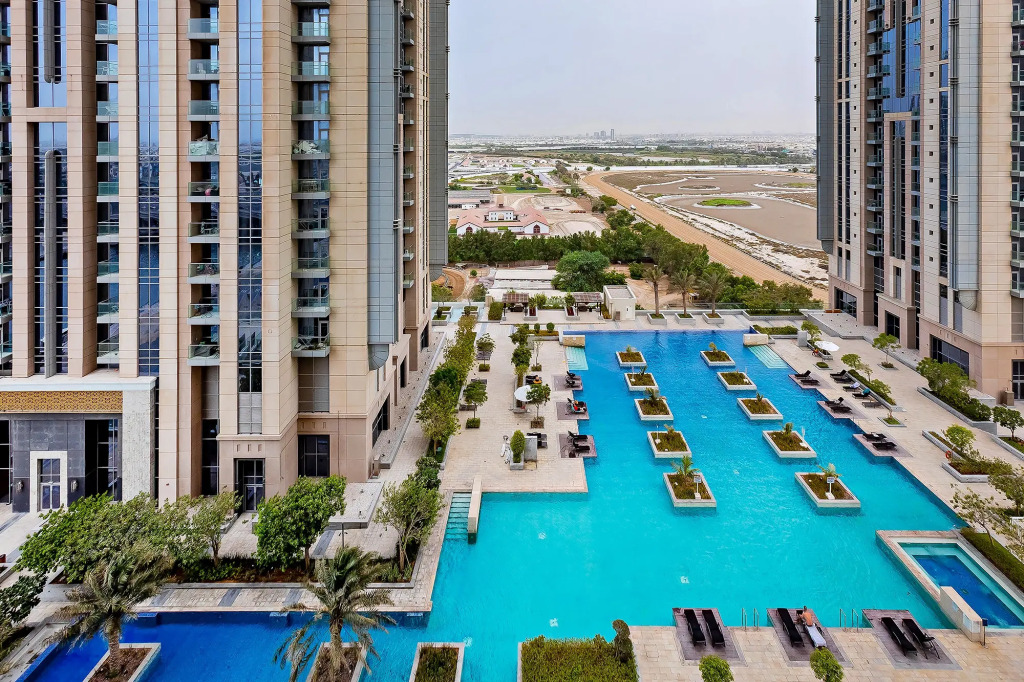 Апартаменты Stylish 1BR at Meera Tower