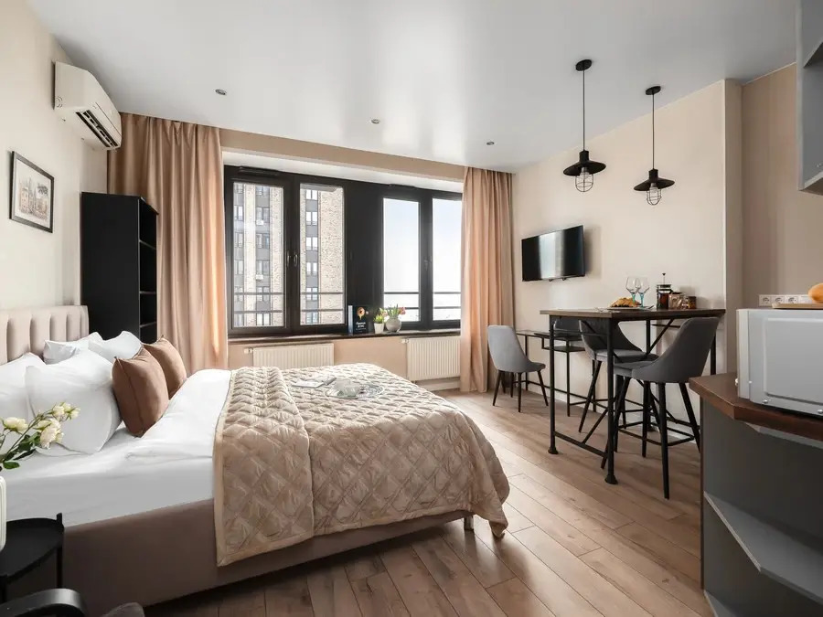 Апартаменты SMART LOFTS | Bergen | 26 этаж с видом | ЖК бизнес-класса рядом с метро