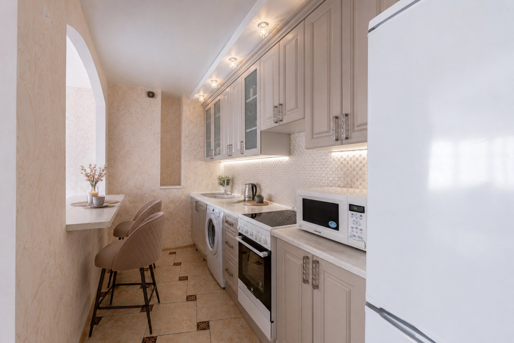 Квартира Просторная евродвушка 343