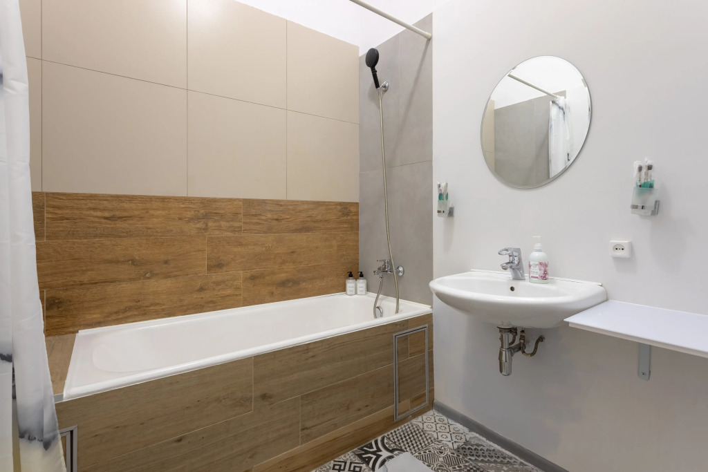 Апартаменты Стандартные апартаменты с твинами и балконом