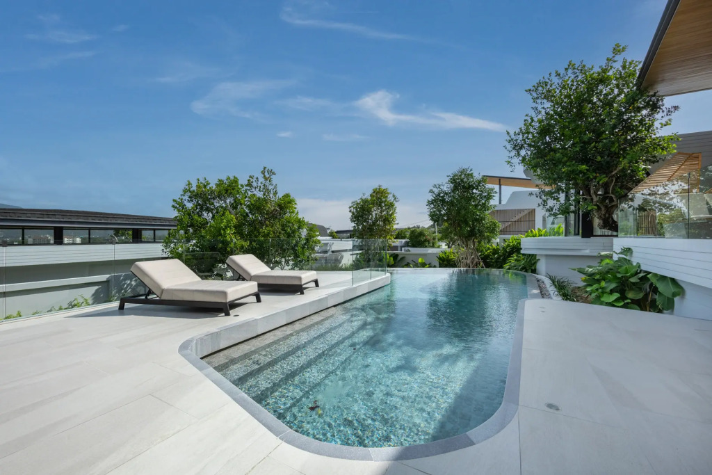 Вилла Zavaya 360 view luxury retreat with pool