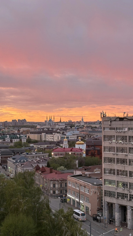 Квартира с Панорамным Видом в Историческом Центре Казани