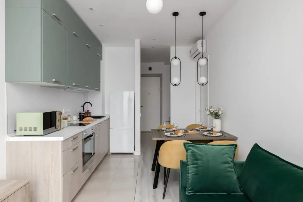Апартаменты SMART LOFTS | Terrace | Вид с 45 этажа | 2 спальни | В 1 мин. от метро