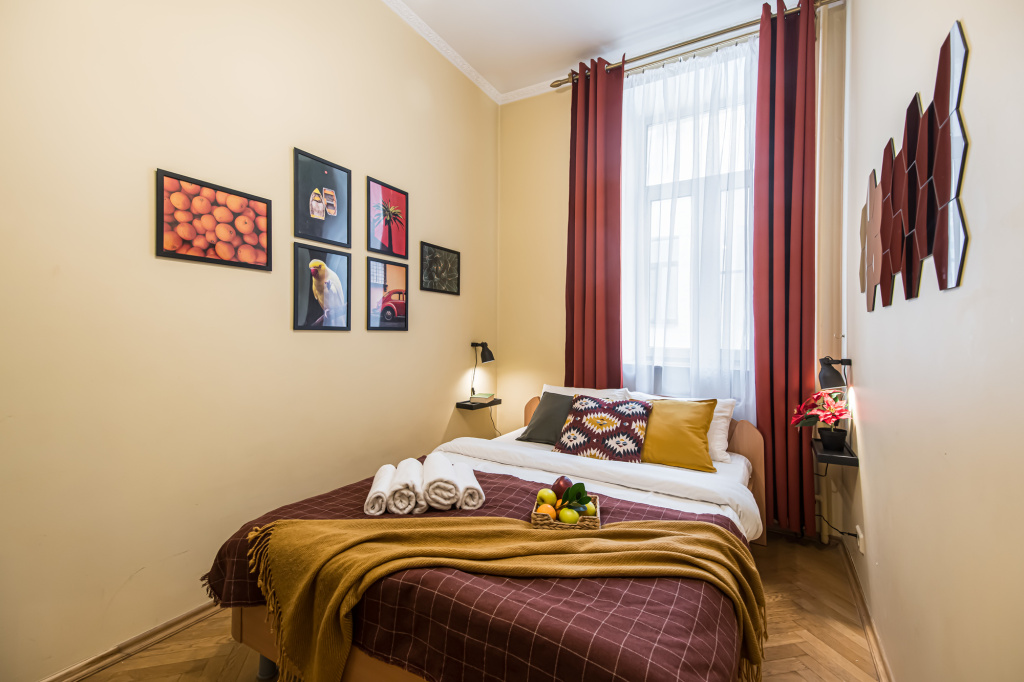 Квартира GM Apartments с видом на МИД