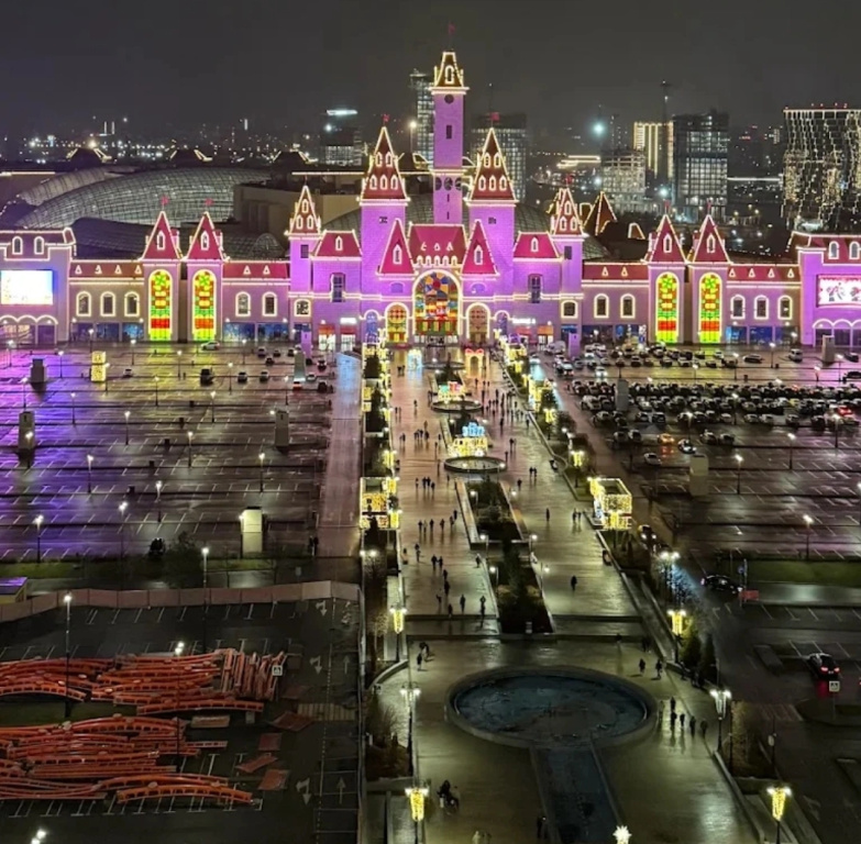 Квартира Клавдий апарт с видом на московский Дисней
