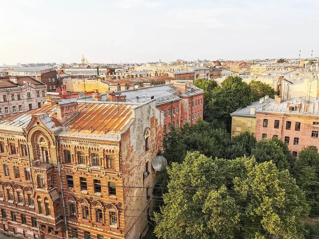Квартира Шикарная Студия с Террасой