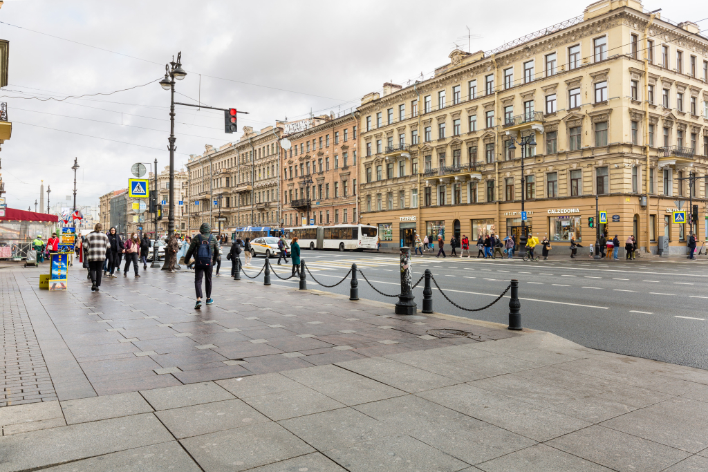 Квартира Двухкомнатная на 6х с видом на Невский у Московского вокзала