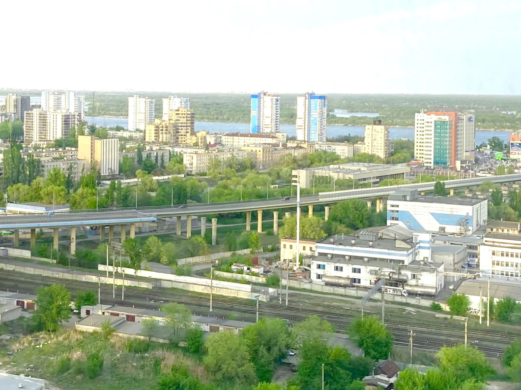 Квартира в центре с видом на танцующий мост и стадион Арена МАКрент