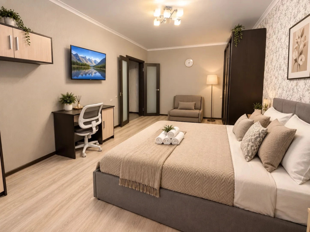 Квартира Bestflat24 с панорамным балконом