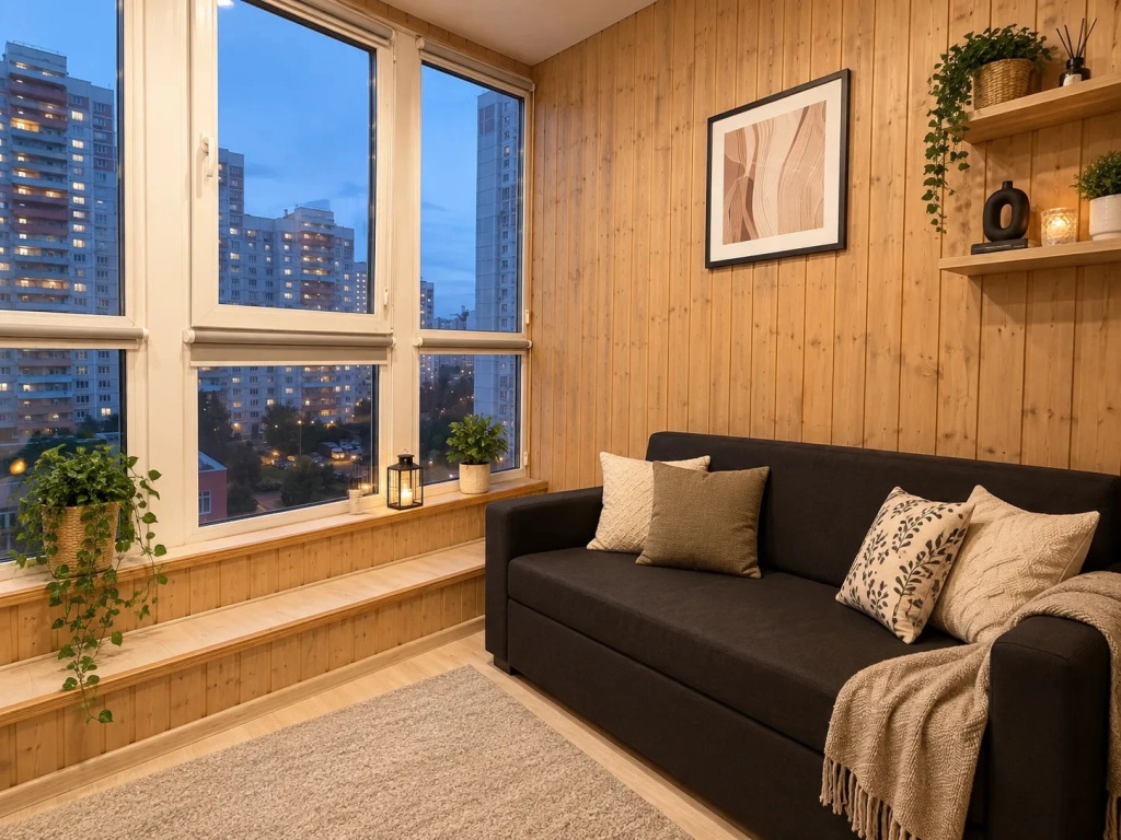 Квартира Bestflat24 с панорамным балконом
