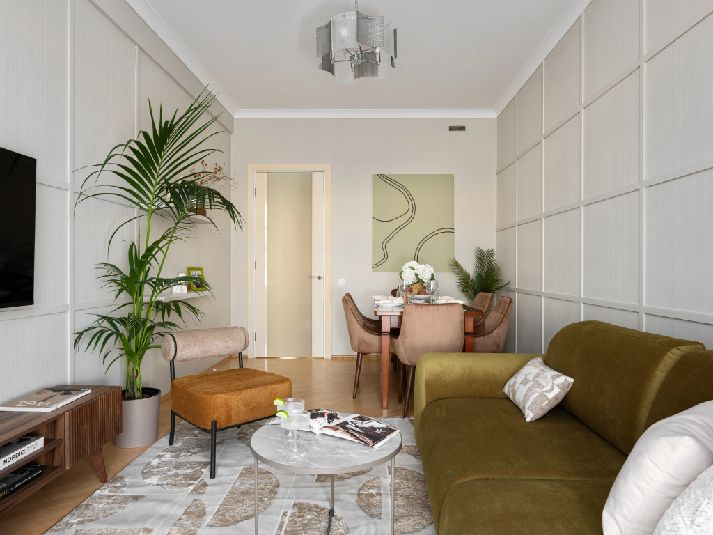 Квартира GM Apartments Видовая Трехкомнатная с Эркерным Балконом