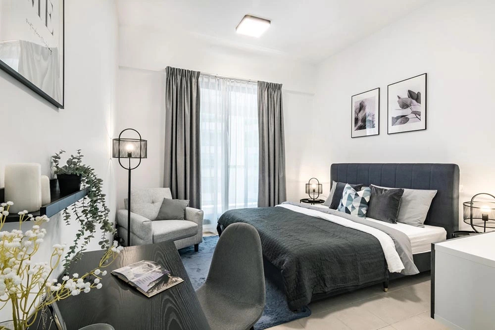 Апартаменты однокомнатные в Escan Tower, Dubai Marina