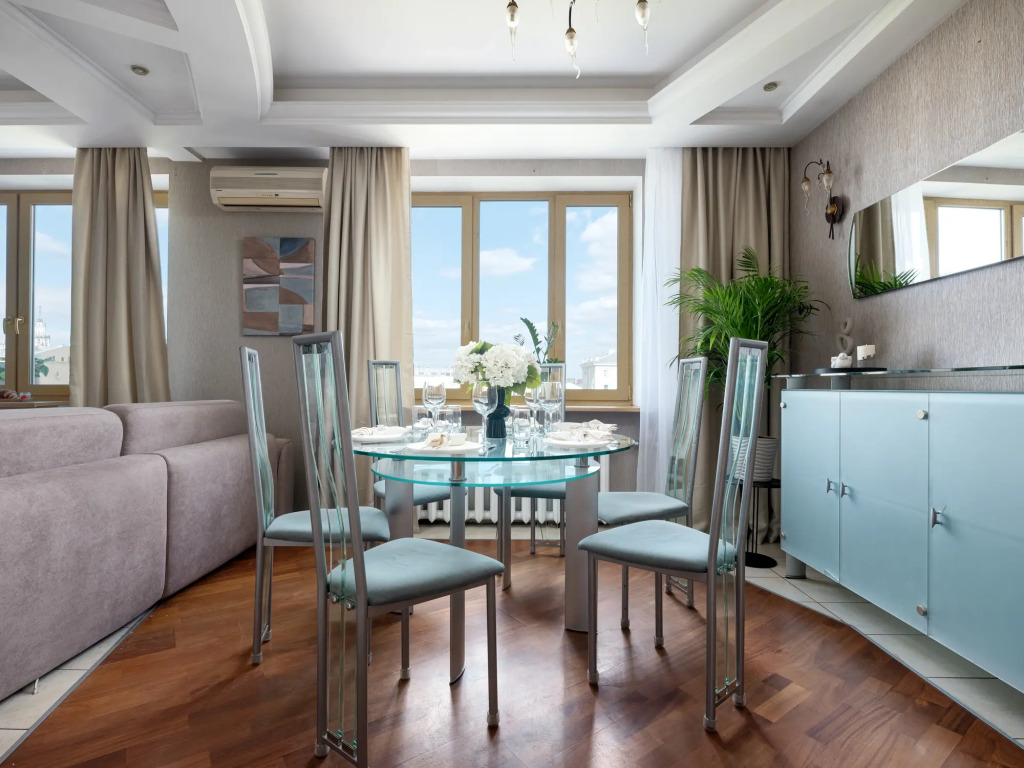 Квартира GM Apartments Трёхкомнатная на Чистопрудном