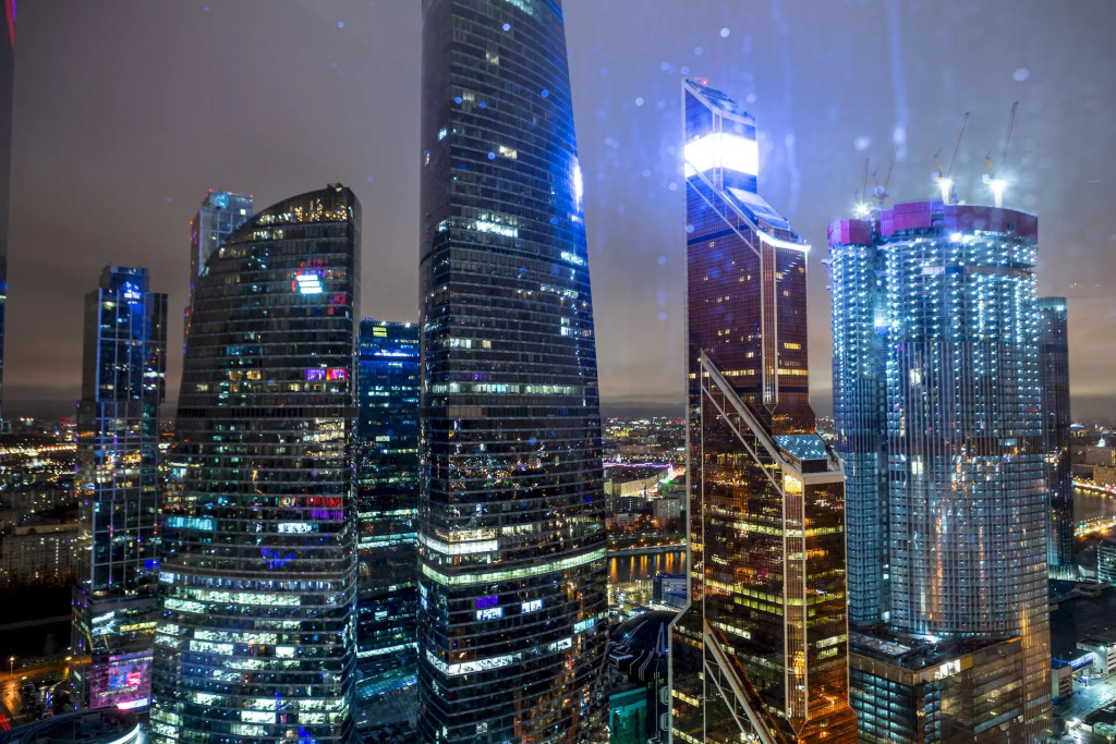 Апартаменты Москва Сити дизайн студия 40 этаж