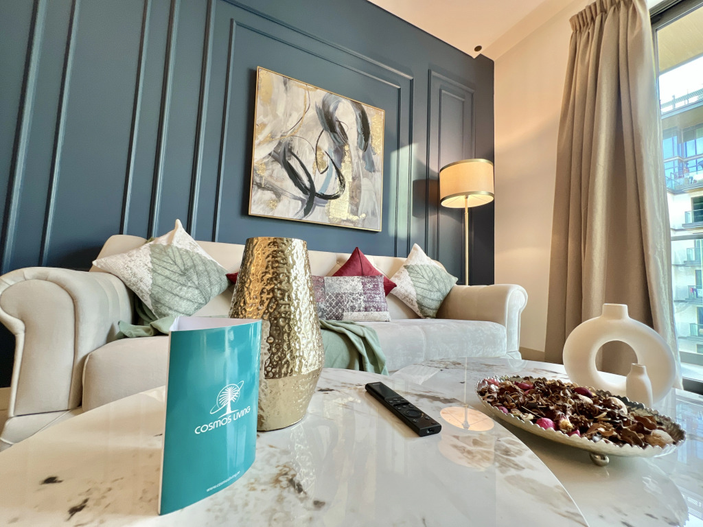 Апартаменты Apartments Cosmos Living Modern Luxury 1 BR Sobha Hartland