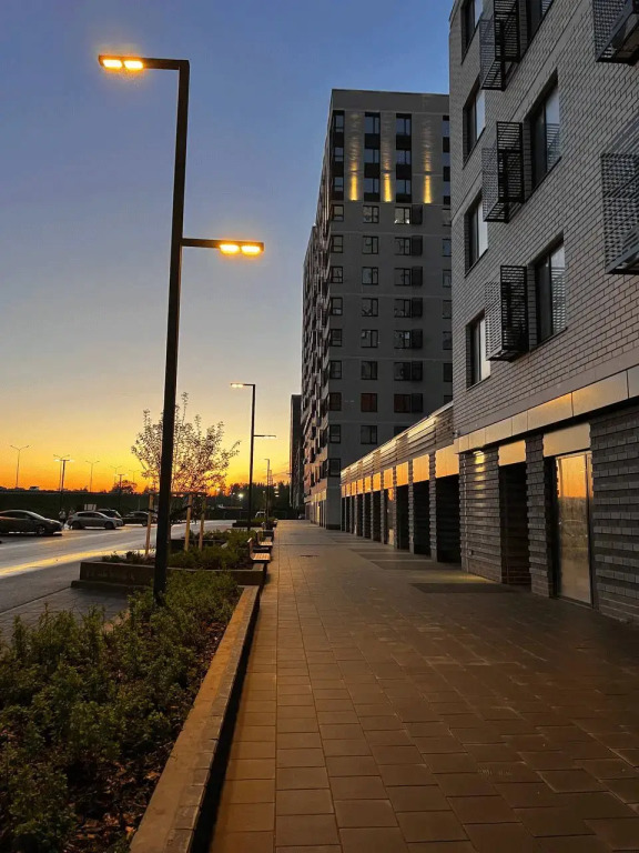 Квартира 1-к., 38,6 м², 2 кровати