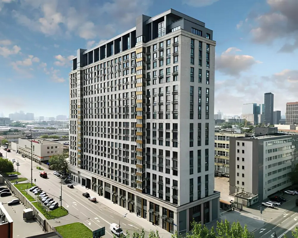 Квартира Moscow Deluxe Apartments Myata Grand Loft Малевич