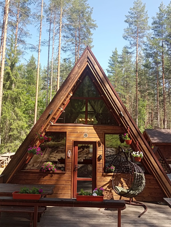 Частный дом Карелия А-Фрэйм