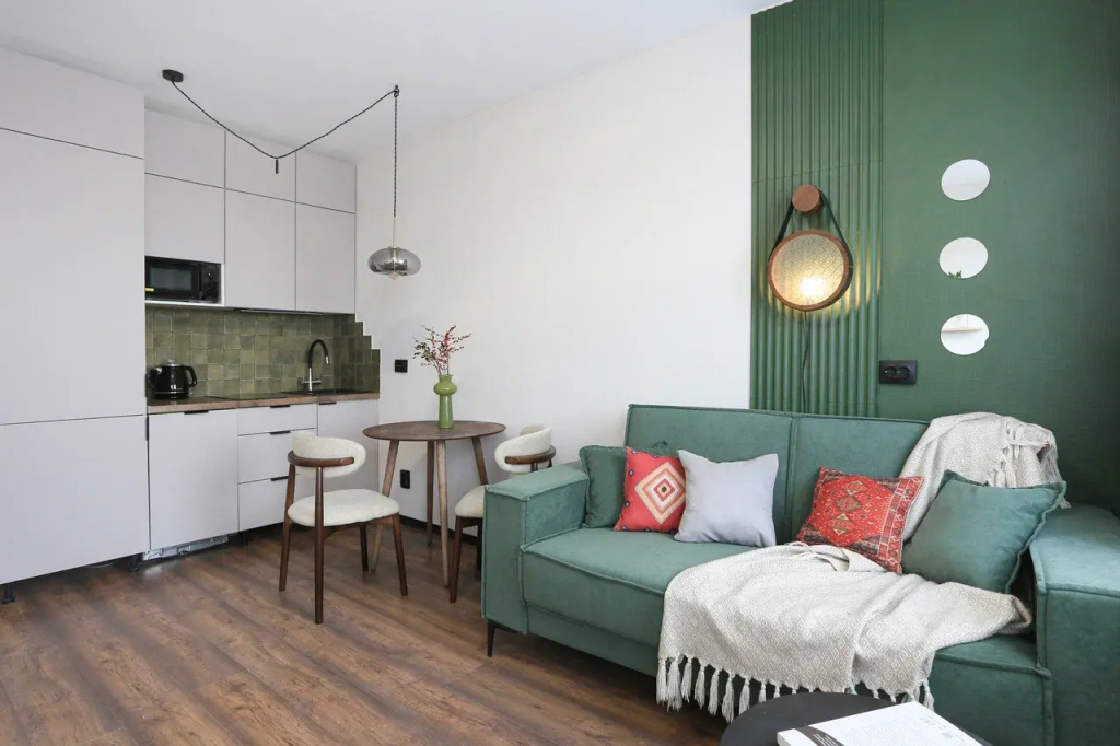 Квартира Уютная Eliza Home Рядом с Метро Автово