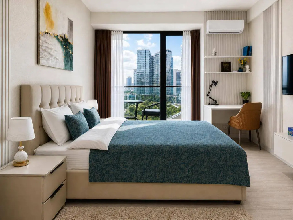 Апартаменты Студия 15 этаж | Панорама Tashkent City | U-Tower