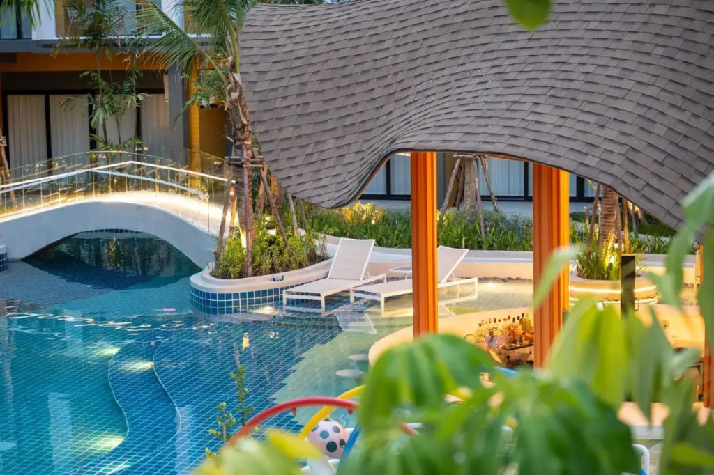 Апартаменты Wyndham Gardens 1320 Studio 1min from Naithon Beach
