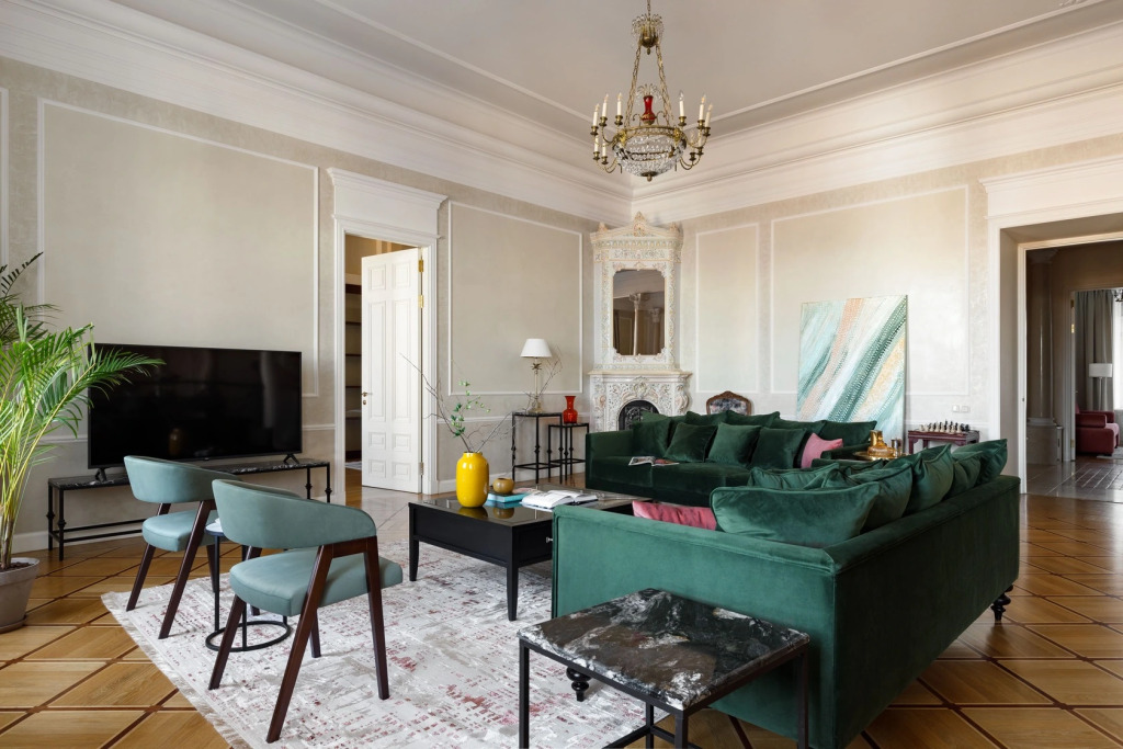 Апартаменты Minin Apartments c видом на Исаакиевский Собор 210 кв.м.