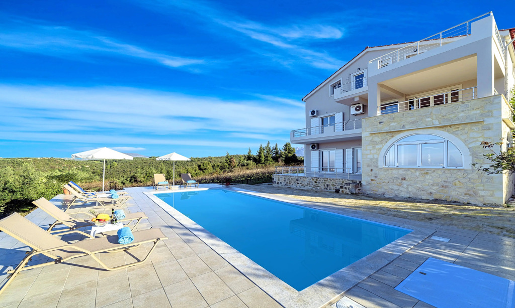 Вилла Cretan Family Villa Heated Pool