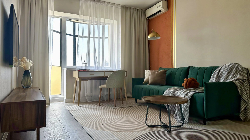 Квартира SOUTH CITY Двухкомнатная с дизайнерским ремонтом