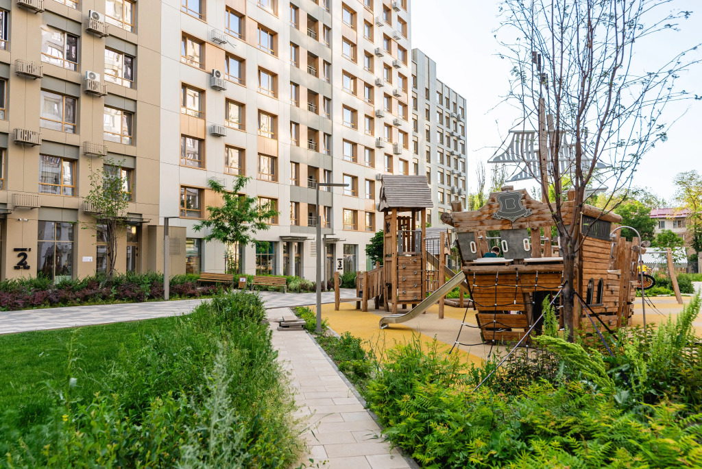 Апартаменты Яркие в ЖК Meridiana (267)