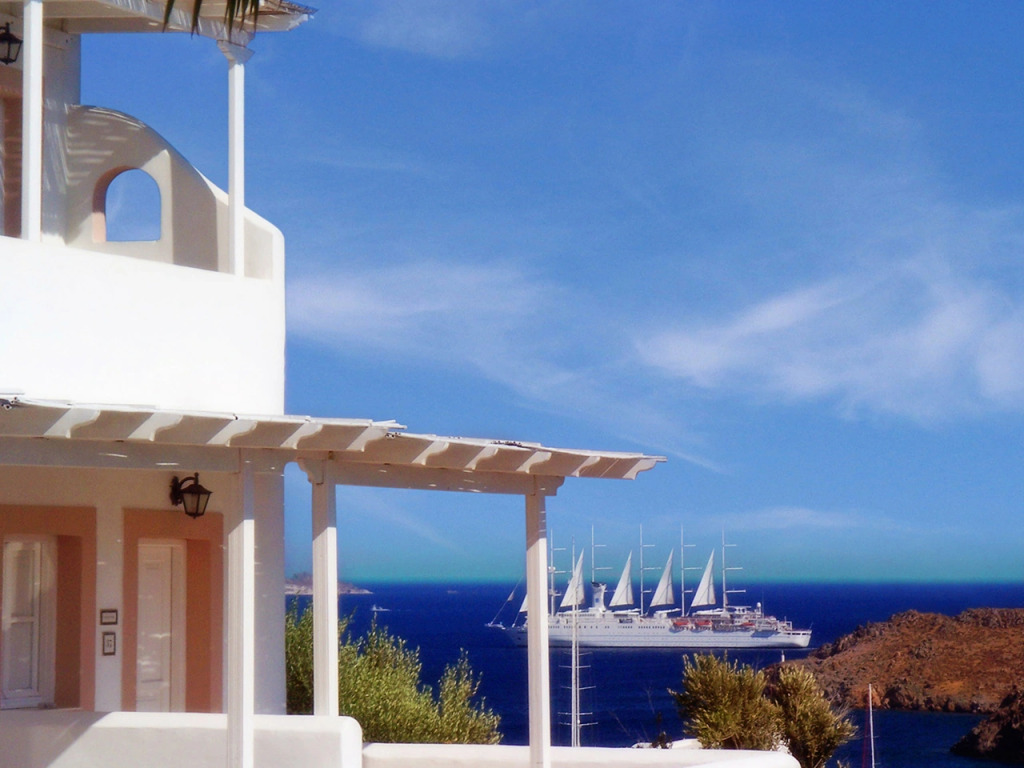 Отель Porto Scoutari Romantic Hotel & Suites