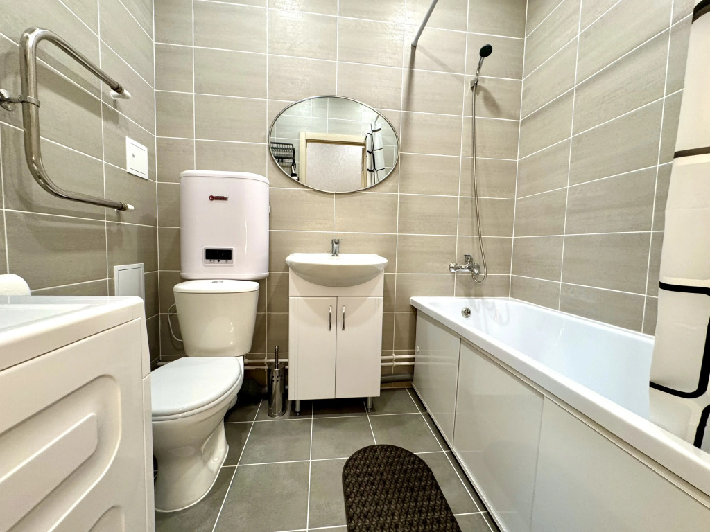 Квартира Enigma Apartments - Студия с панорамным видом в ЖК Аквамарин