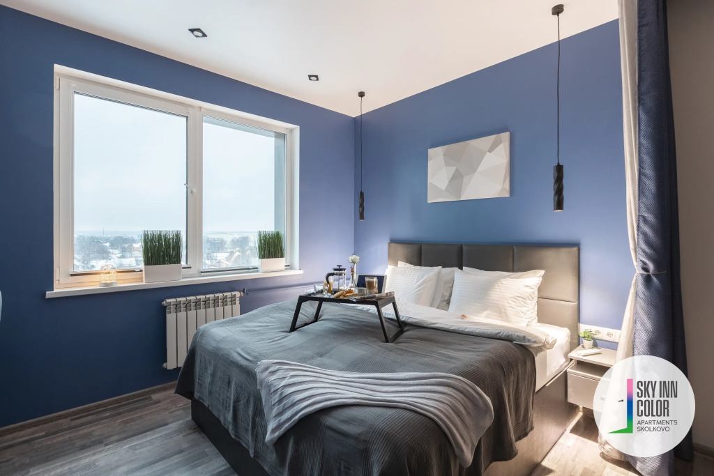 Апартаменты SKY INN Color Blue