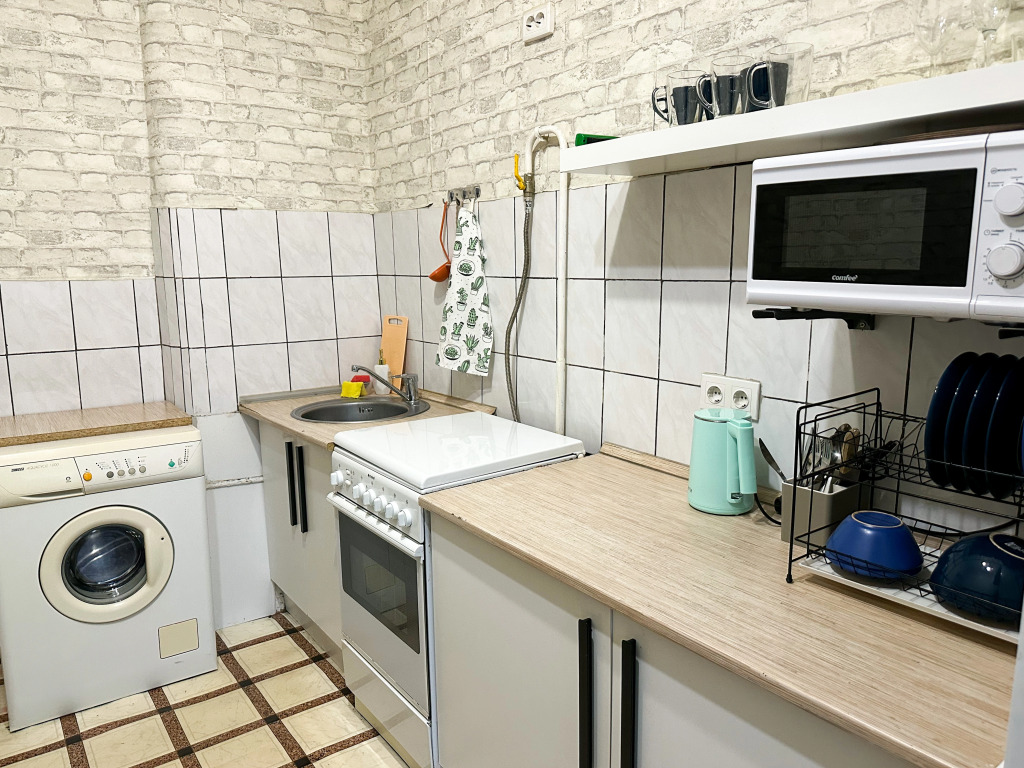 Квартира Top Rooms: Двухкомнатная у метро Проспект Мира