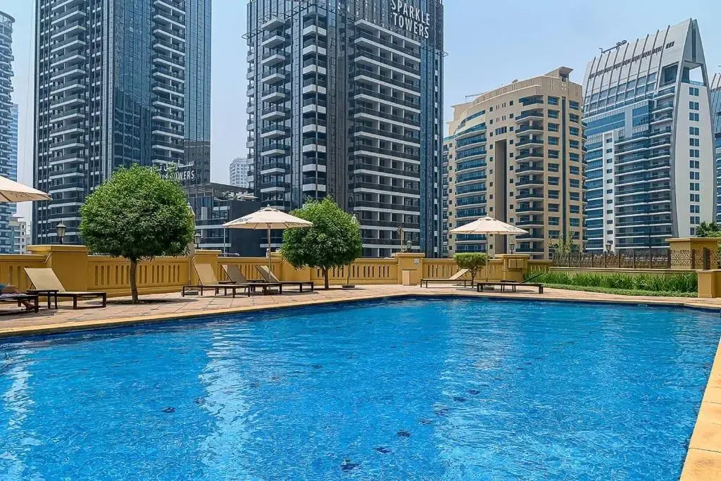 Апартаменты Beautiful 2BR at Amwaj 4