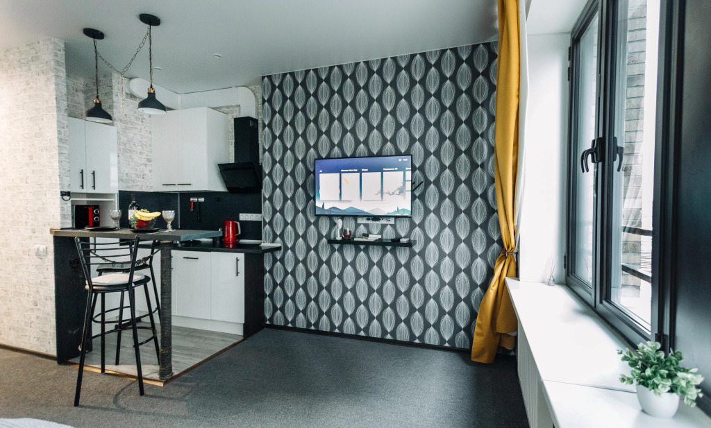 Апартаменты Lalapart Sunny Loft просторная студия в ЖК Савеловский Сити