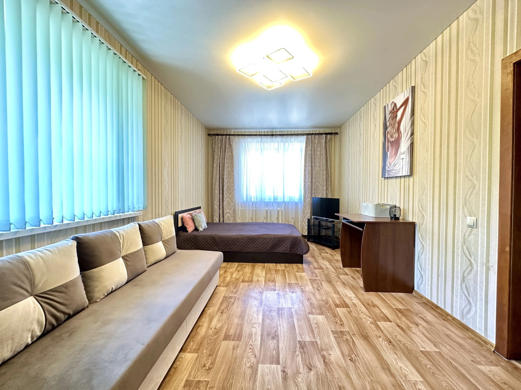 Квартира в новостройке с балконом