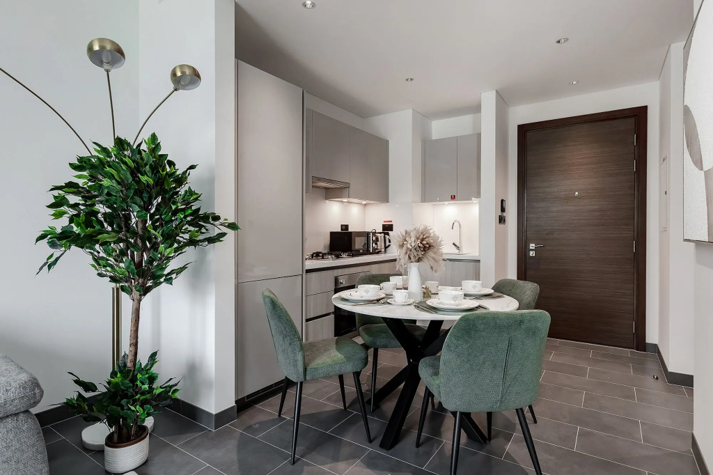 Апартаменты Вдохновляющие 1BR в Sobha Hartland