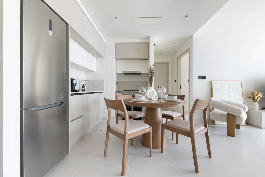 Апартаменты 1br Apartment, Marina Vista Tower 2, Emaar Beachfront