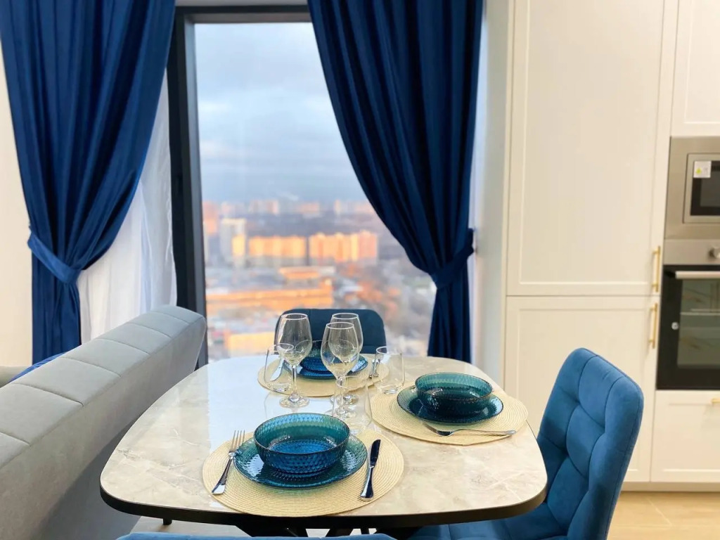 Квартира KatrinRent Suite view c Панорамными Окнами на 29 Этаже