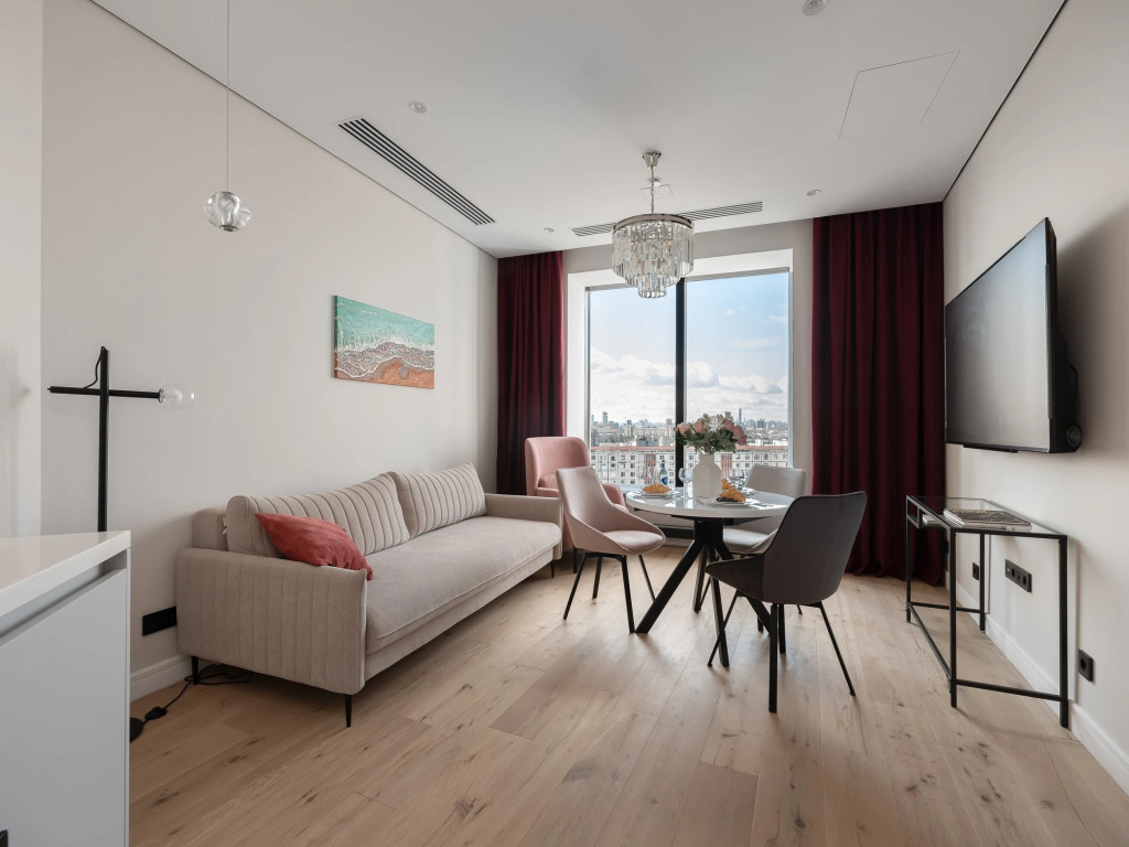Апартаменты Smart Lofts Premier Отдельная Спальня  1 Мин До М. Курская  Садовое Кольцо
