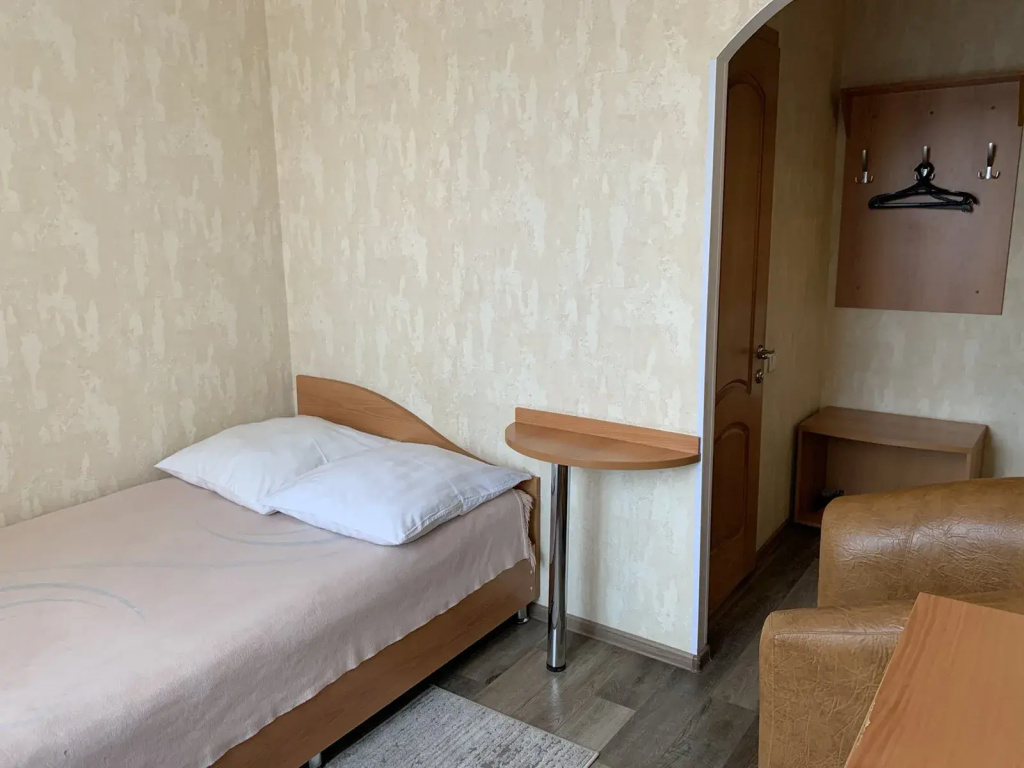 Одноместный номер Бюджетный (односпальная кровать) в Визит