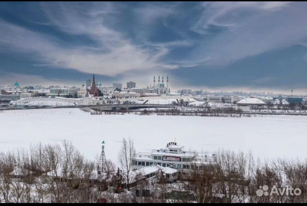 Квартира с красивым видом на Кремль в Казани