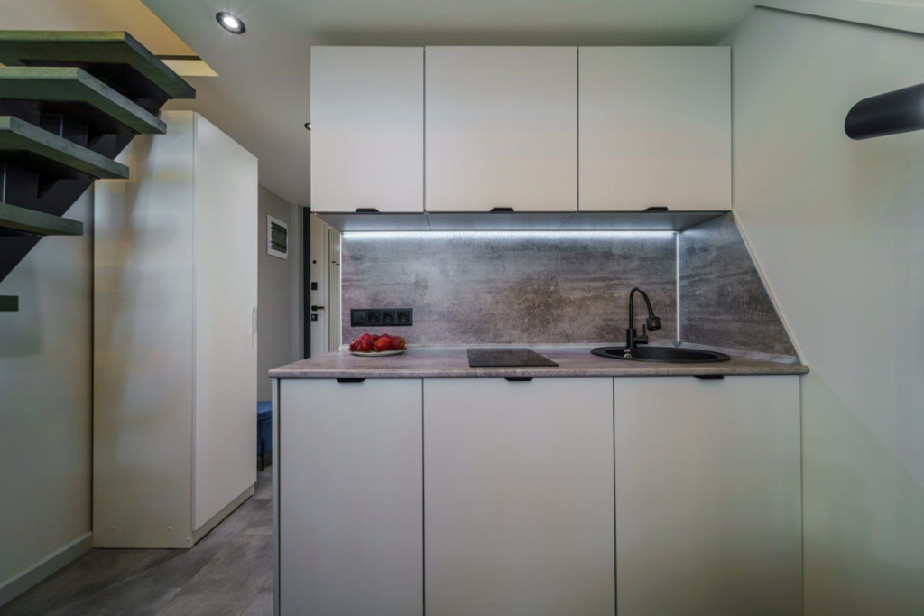 Апартаменты 1-комнатные, 20 м²
