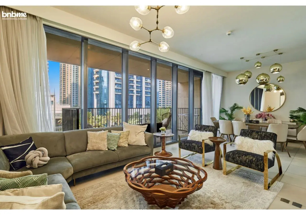 Апартаменты Duplex w/ large outdoors patio on Pool level@BurjK-209