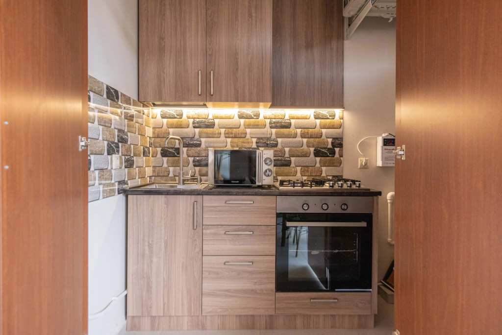 Apartments with a Spacious Terrace and Park View
