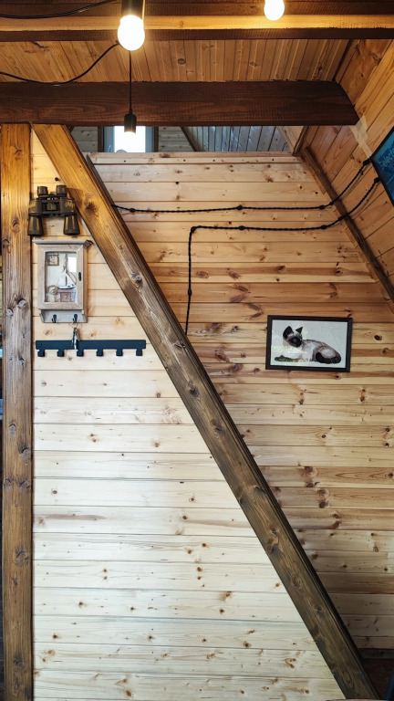 Шале A-Frame с Панорамным Видом на Волгу